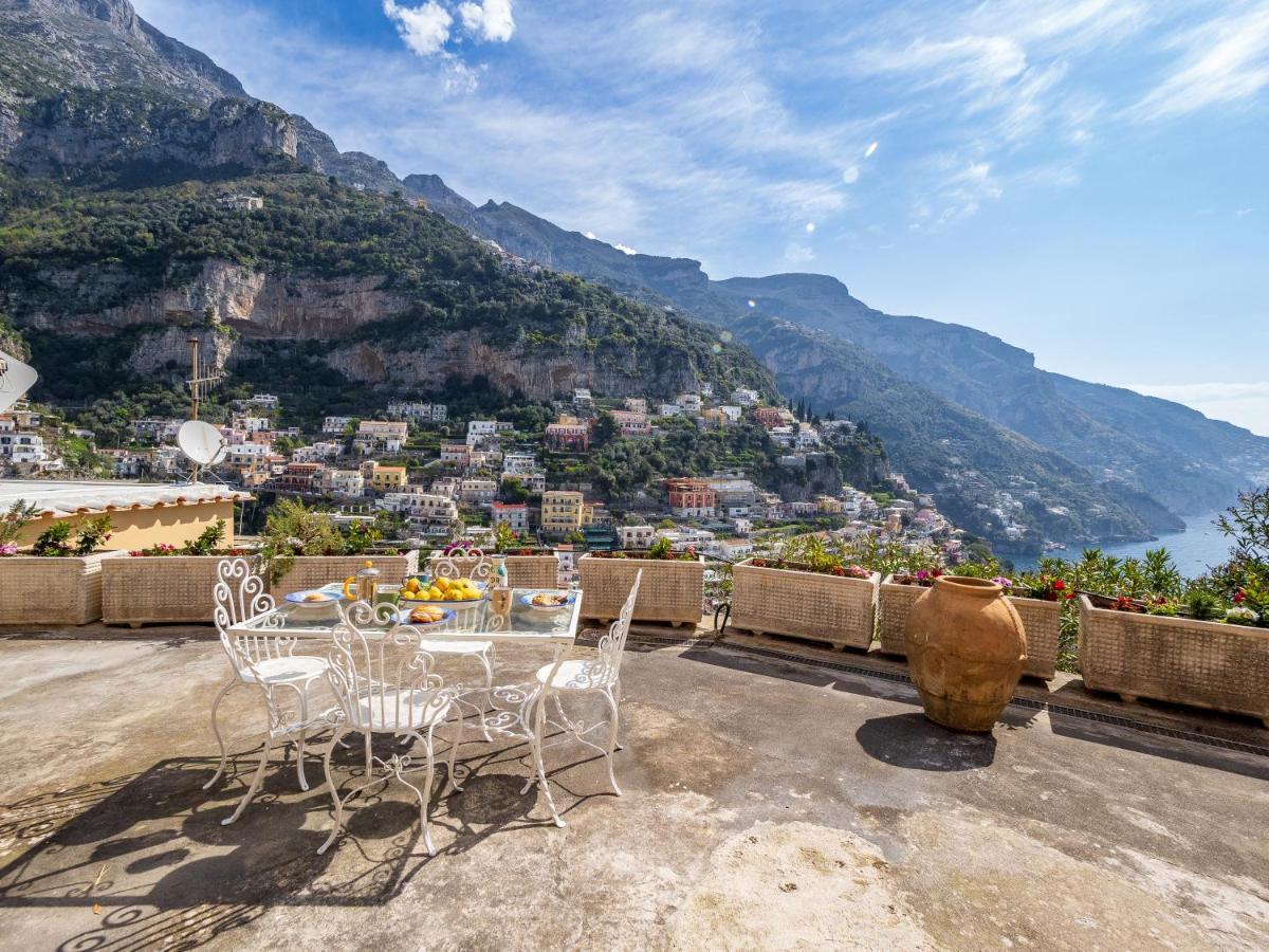 Villa Rosa House - Breathtaking View Of The Amalfi Coast Positano Exterior foto