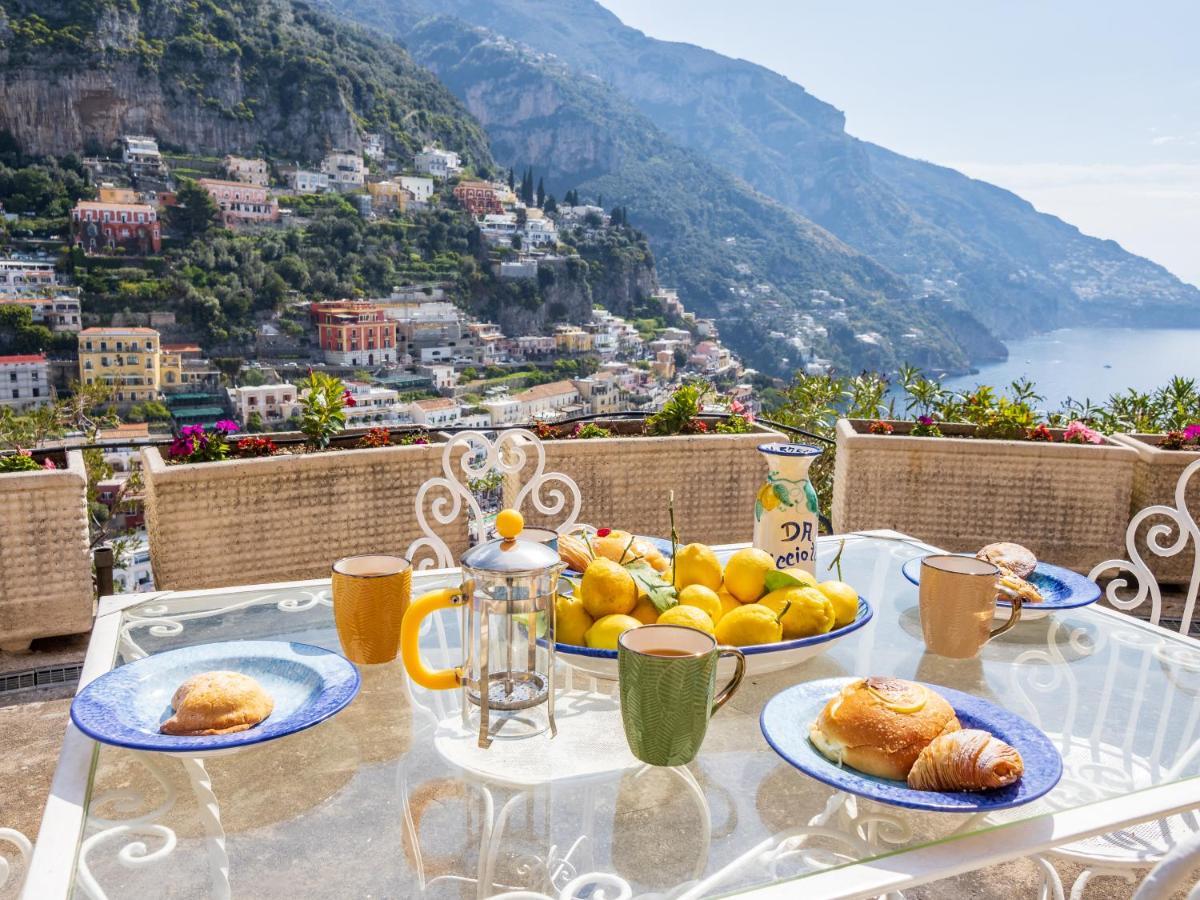 Villa Rosa House - Breathtaking View Of The Amalfi Coast Positano Exterior foto
